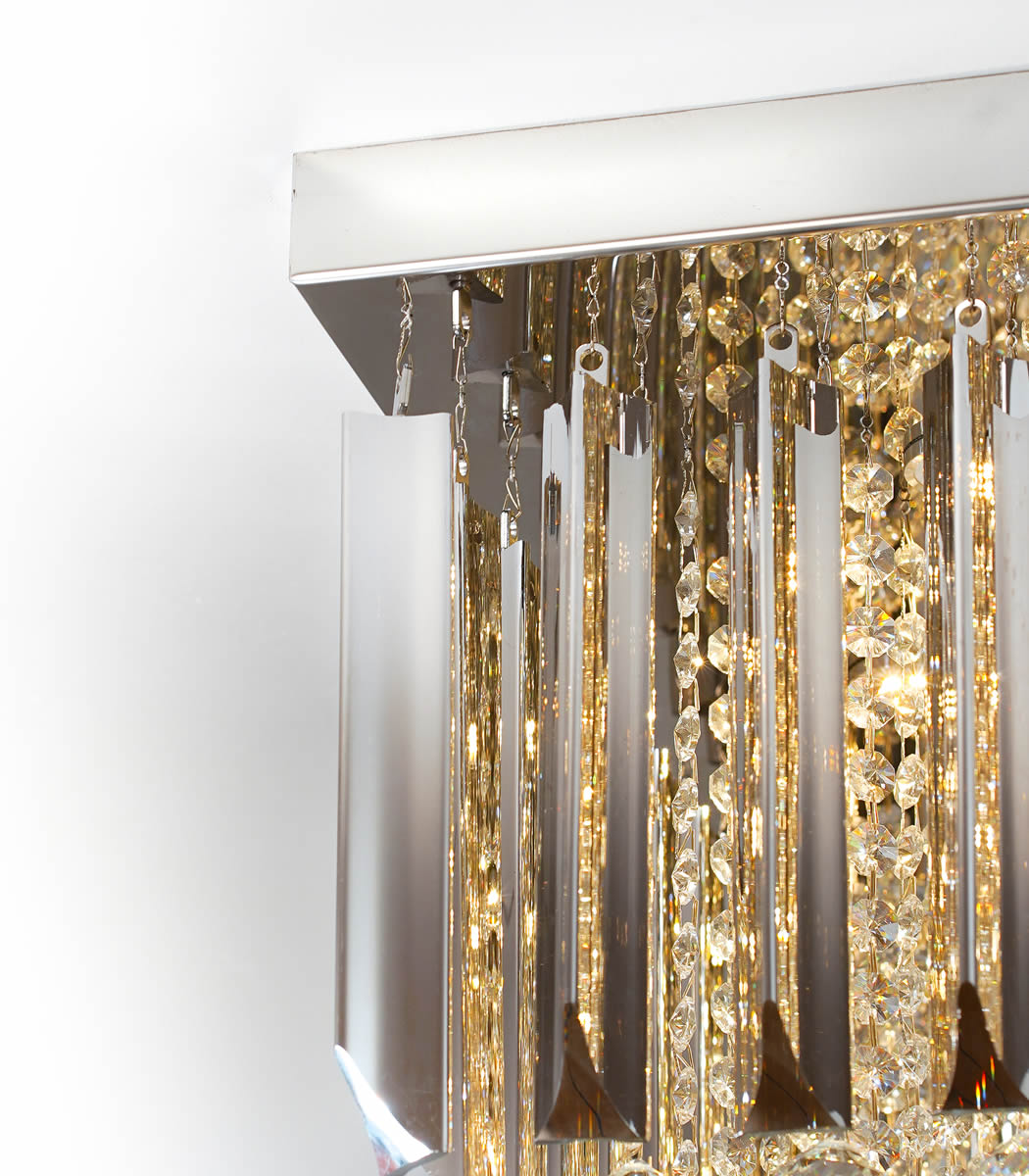 Plafonnier en cristal de luxe