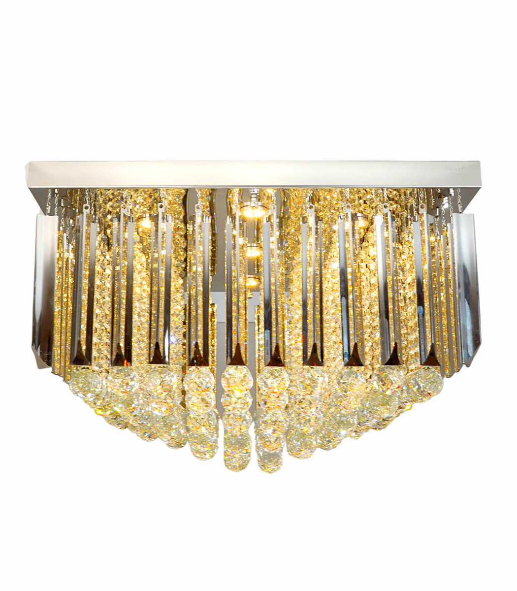 Plafonnier en cristal de luxe